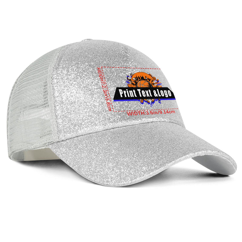 Personalized White 5-Panel Duckbill Cap Your Unique Style Your Way