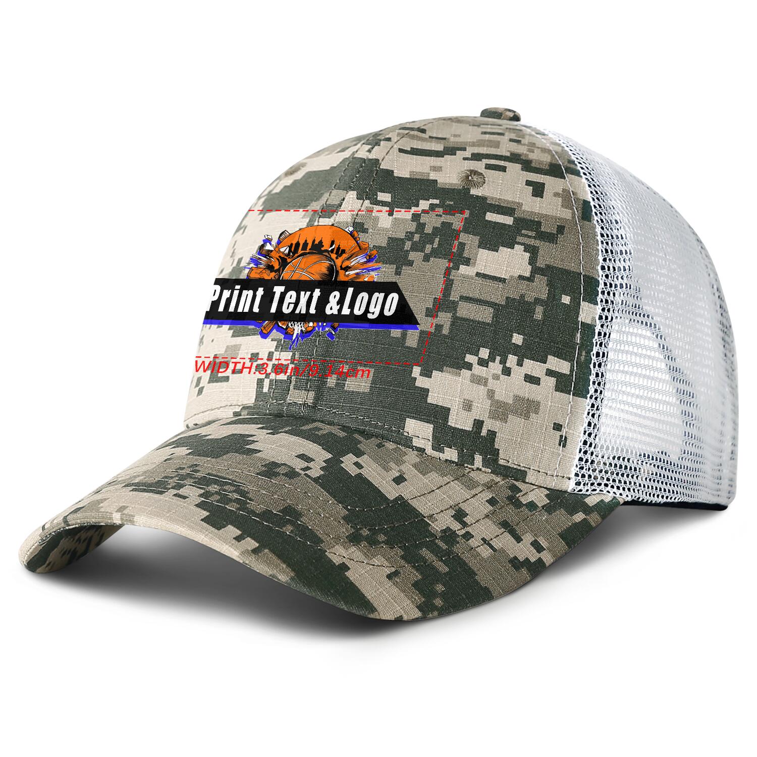 Personalized Army Green 5-Panel Duckbill Cap Your Unique Style Your Way enthsush