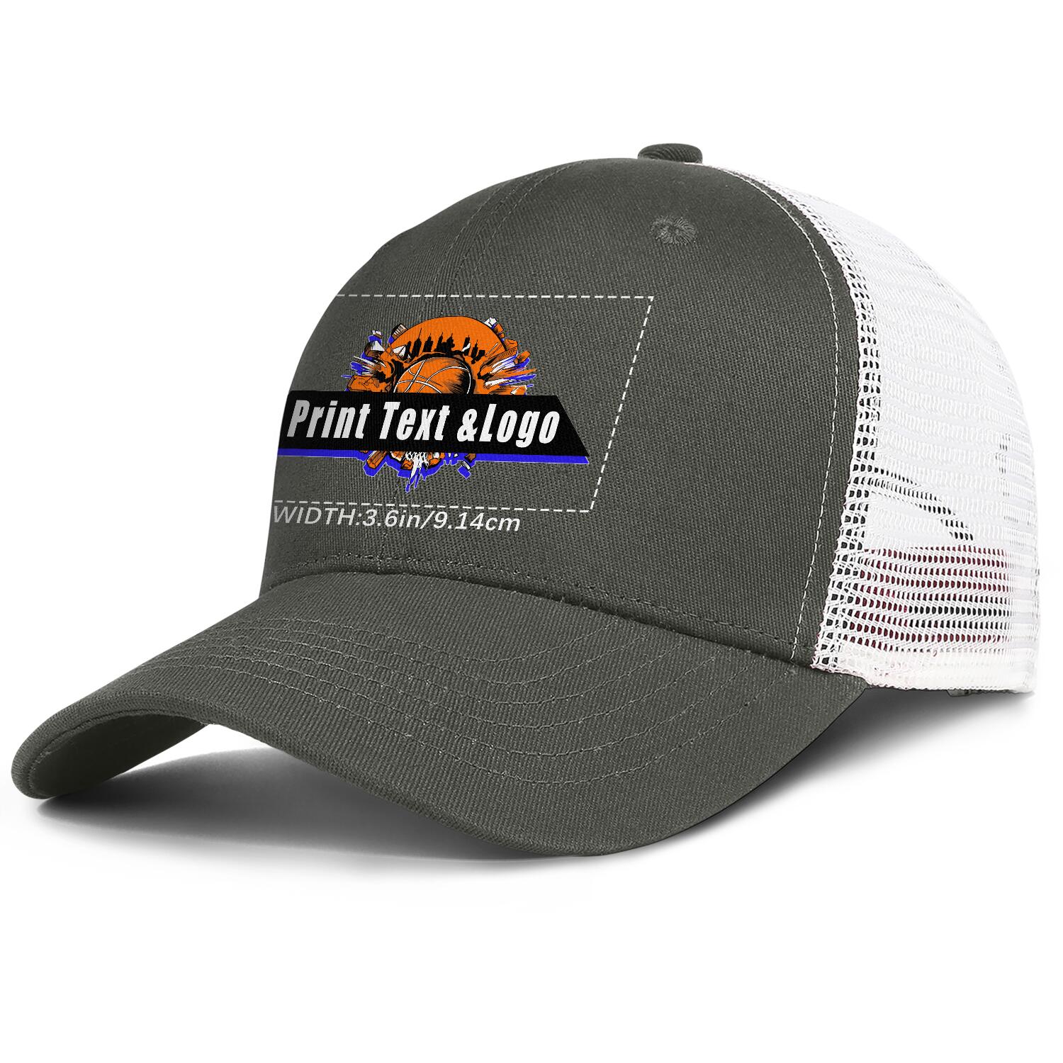 Personalized Dark Blue 5-Panel Duckbill Cap Your Unique Style Your Way enthsush
