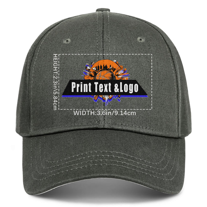 Personalized Dark Green 5-Panel Duckbill Cap Your Unique Style Your Way