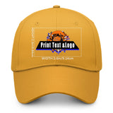 Personalized Yellow 5-Panel Duckbill Cap Your Unique Style Your Way