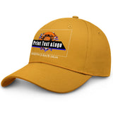Personalized Yellow 5-Panel Duckbill Cap Your Unique Style Your Way