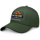 Personalized Army-Green 5-Panel Duckbill Cap Your Unique Style Your Way enthsush