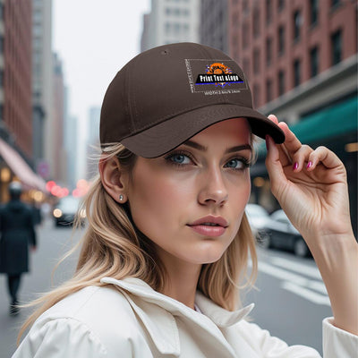 Personalized Brown 5-Panel Duckbill Cap Your Unique Style Your Way enthsush
