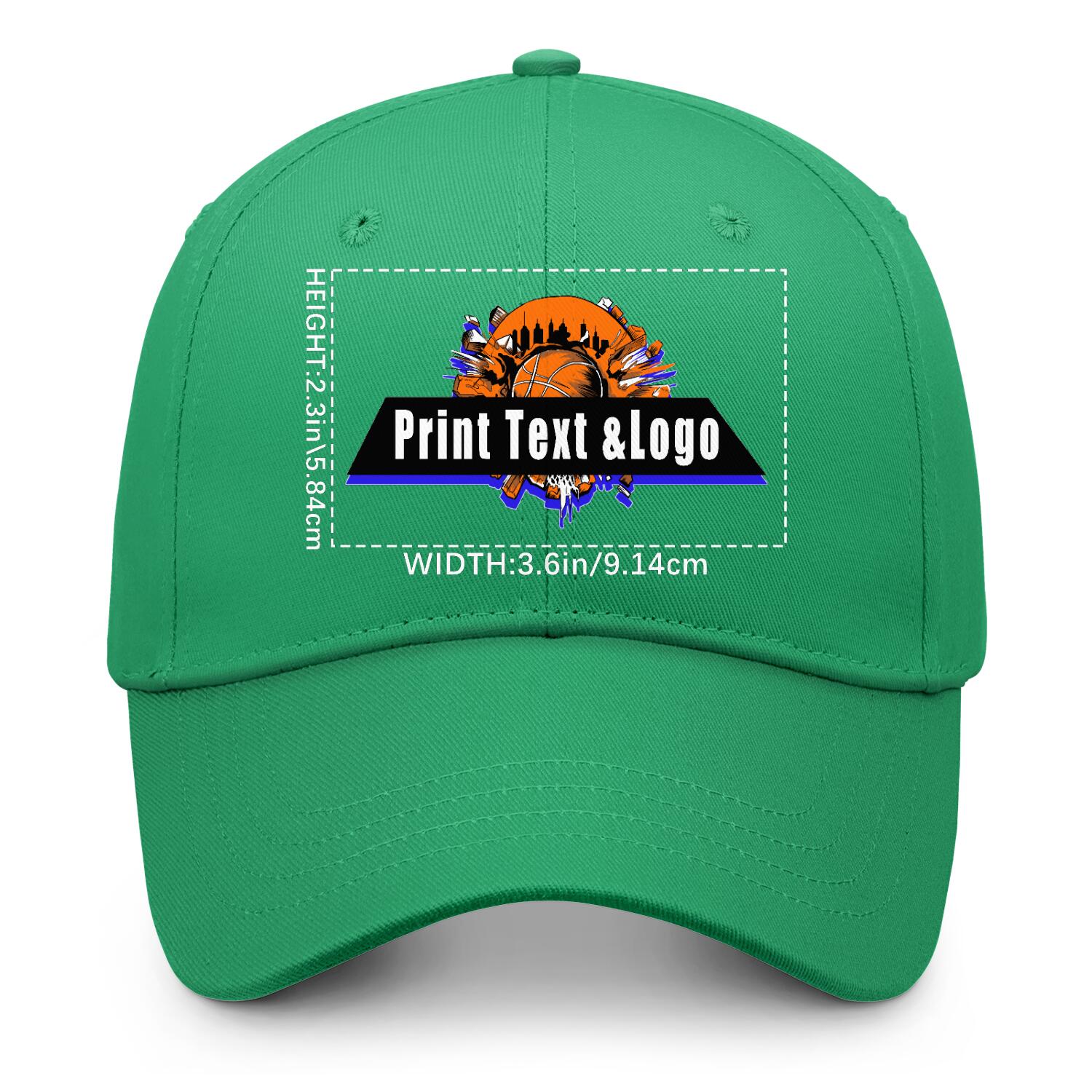 Personalized Green 5-Panel Duckbill Cap Your Unique Style Your Way enthsush
