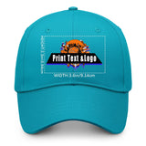 Personalized Greenish-Blue 5-Panel Duckbill Cap Your Unique Style Your Way