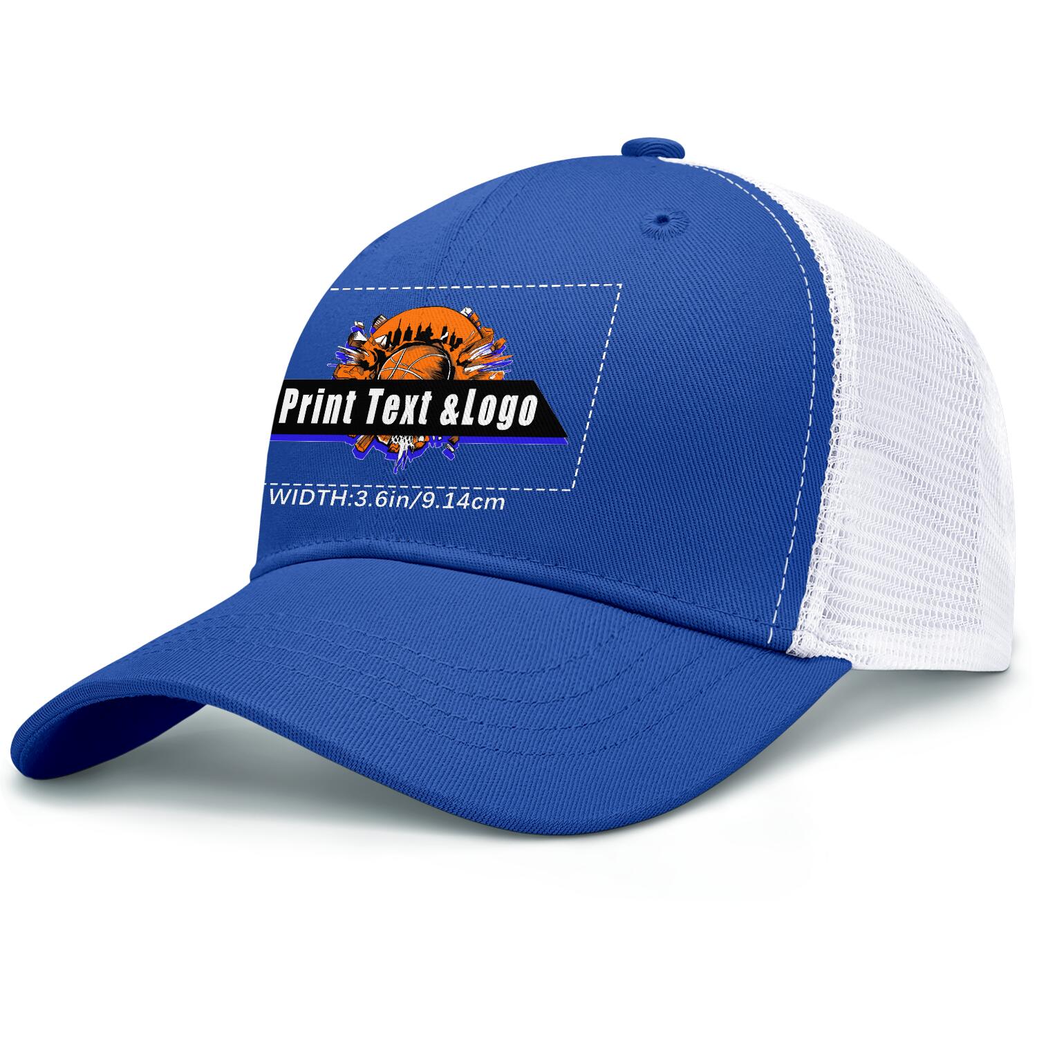 Personalized Blue 5-Panel Duckbill Cap Your Unique Style Your Way enthsush