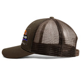 Personalized Brown 5-Panel Duckbill Cap Your Unique Style Your Way