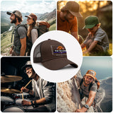 Personalized Brown 5-Panel Duckbill Cap Your Unique Style Your Way