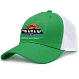 Personalized Green 5-Panel Duckbill Cap Your Unique Style Your Way