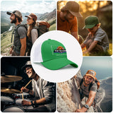 Personalized Green 5-Panel Duckbill Cap Your Unique Style Your Way