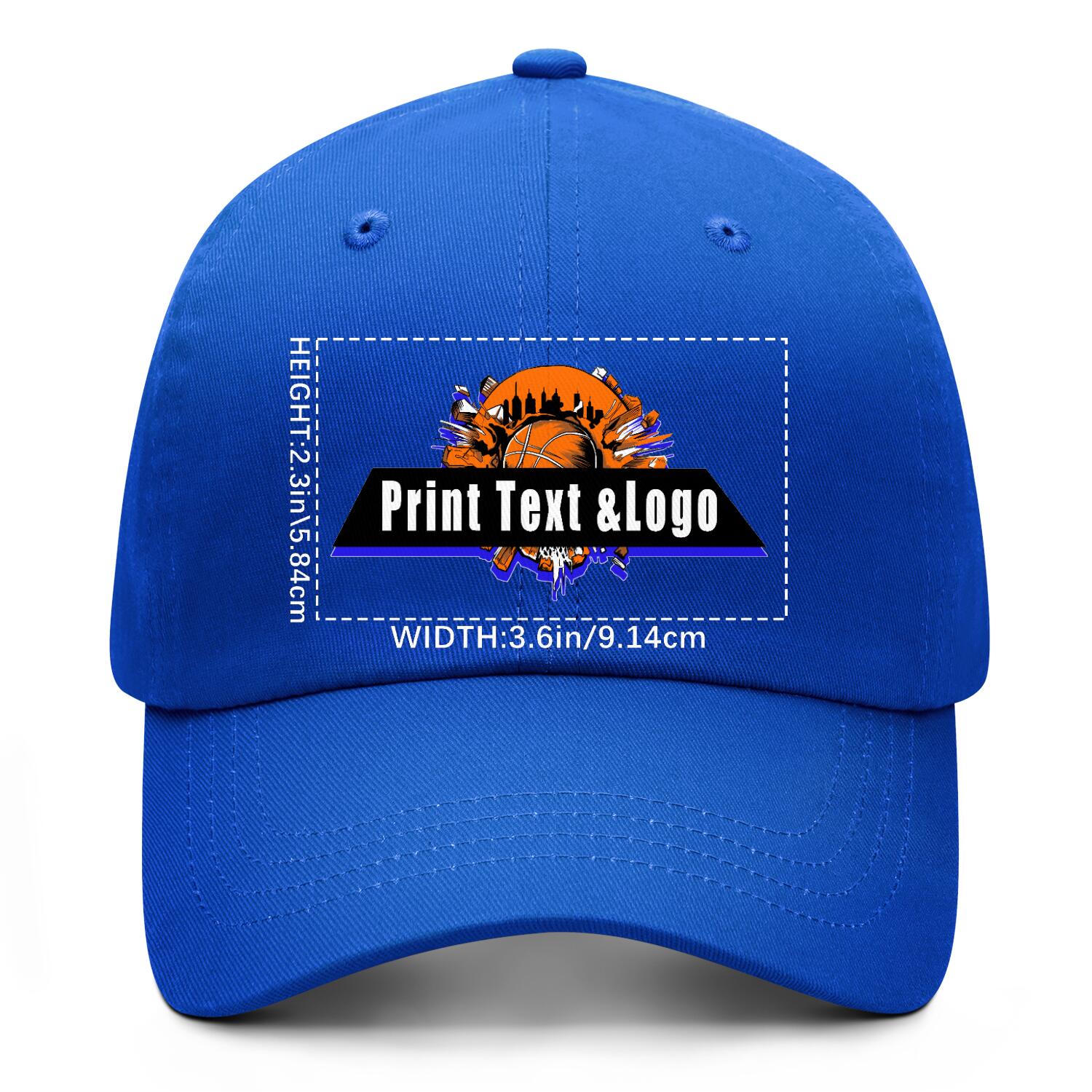 Personalized Blue 5-Panel Duckbill Cap Your Unique Style Your Way enthsush