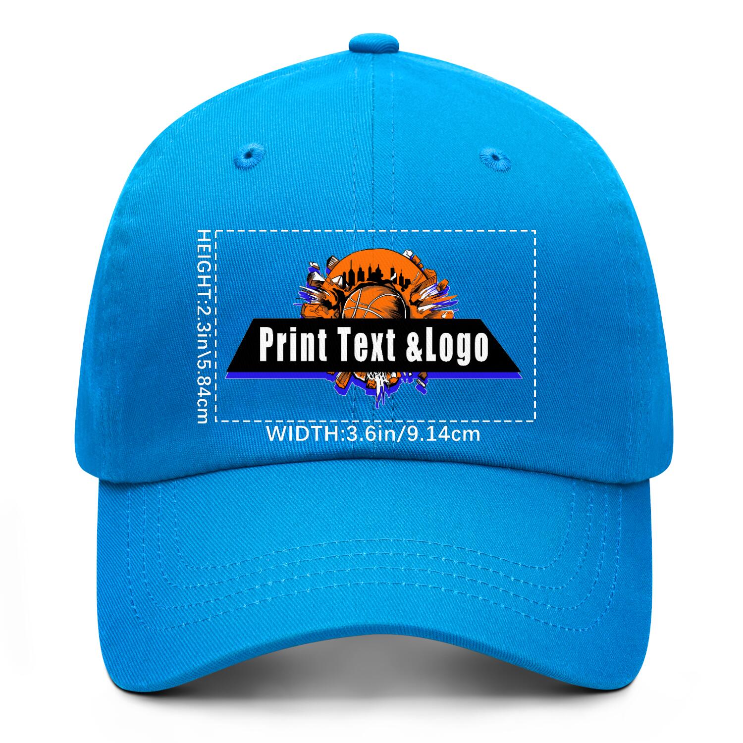 Personalized Greenish-Blue 5-Panel Duckbill Cap Your Unique Style Your Way enthsush