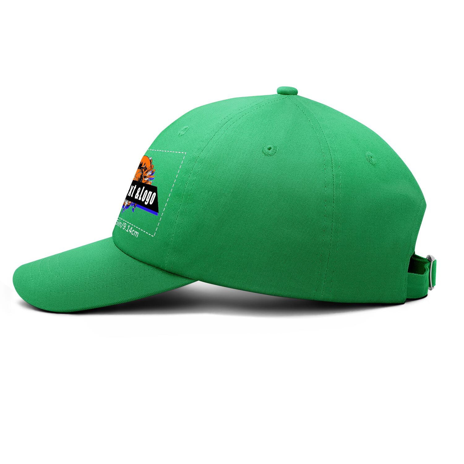 Personalized Light-Green 5-Panel Duckbill Cap Your Unique Style Your Way enthsush
