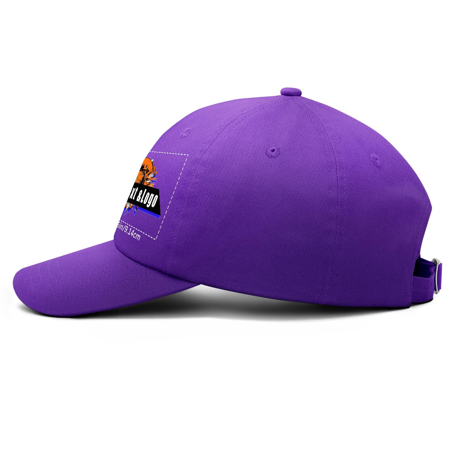 Personalized Purple 5-Panel Duckbill Cap Your Unique Style Your Way enthsush