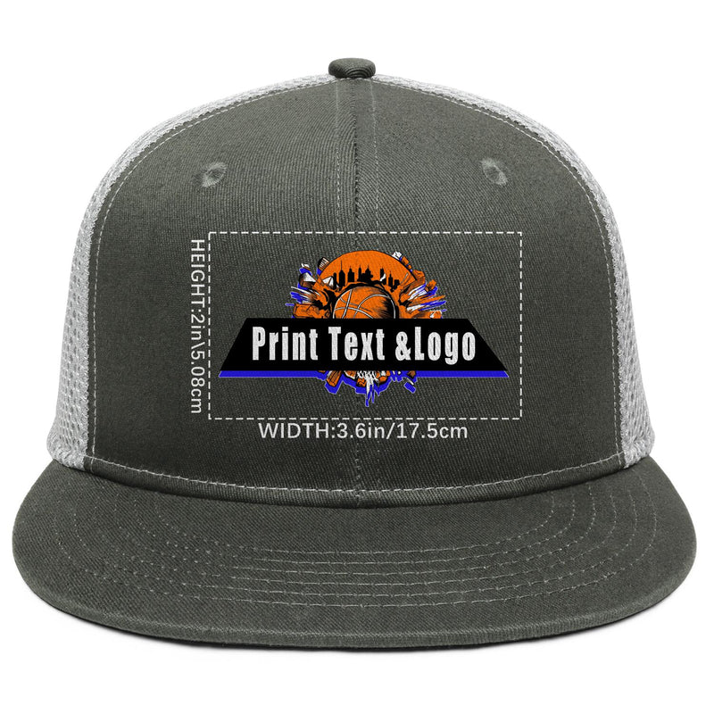 Custom Olive Green Contrast Flat Brim Cap Personalize Your Style enthsush
