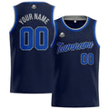 Custom Stitched Basketball Jersey for Men, Women  And Kids Navy-Royal-Gray enthsush