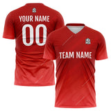 Custom Soccer Jerseys for Men Women Personalized Soccer Uniforms for Adult and Kid Red