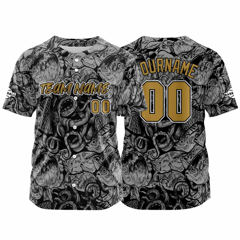 Custom Baseball Uniforms High-Quality for Adult Kids Optimized for Performance Seabed-Grey