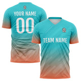 Custom Soccer Jerseys for Men Women Personalized Soccer Uniforms for Adult and Kid Teal