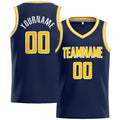 Custom Stitched Basketball Jersey for Men, Women And Kids Navy-Yellow-White enthsush