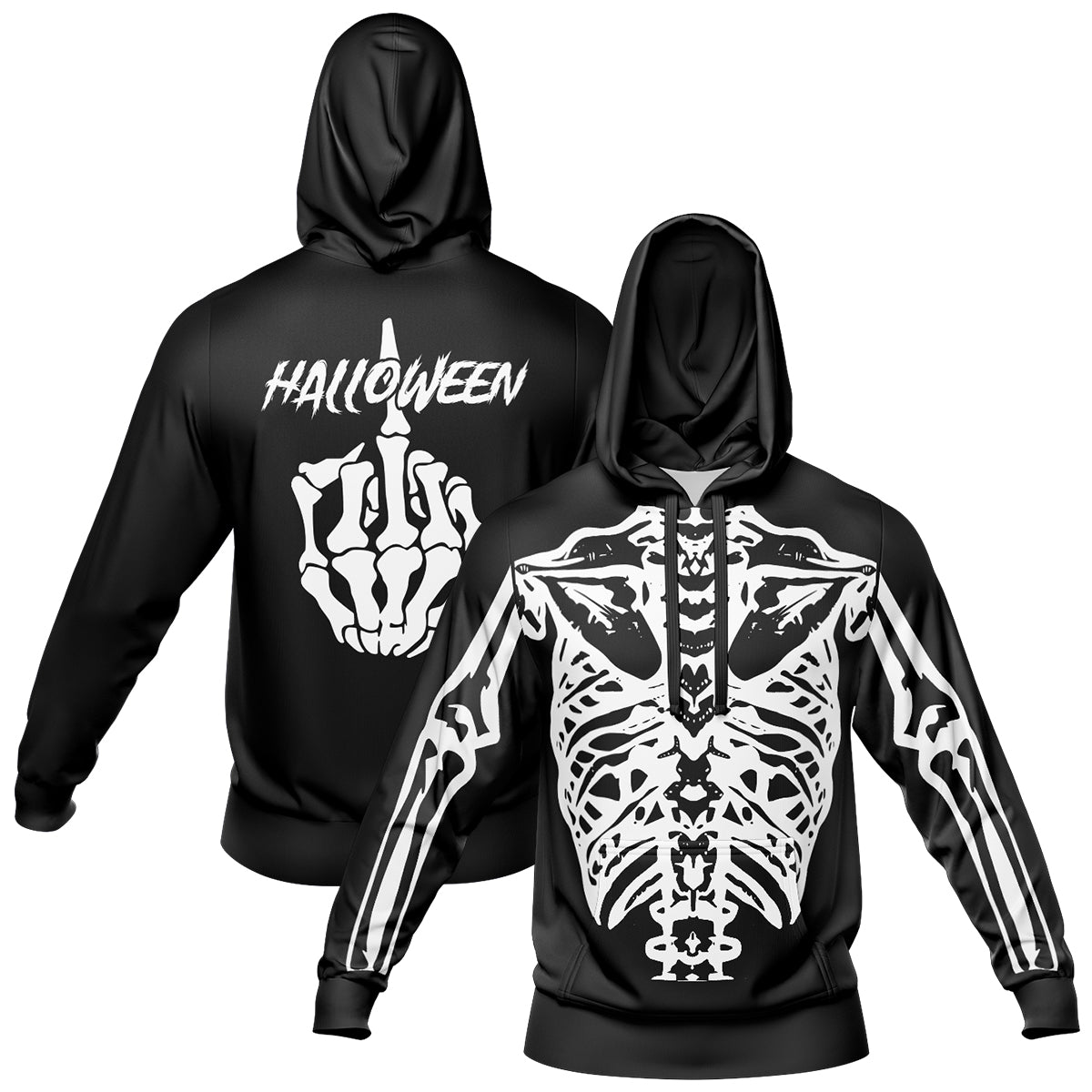Custom Sweatshirt Hoodie Add Text and Design Personalized Halloween Hooded Sweatshirt enthsush