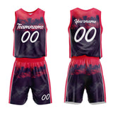 Custom Basketball Jersey Uniform Suit Printed Your Logo Name Number Sunset Coast