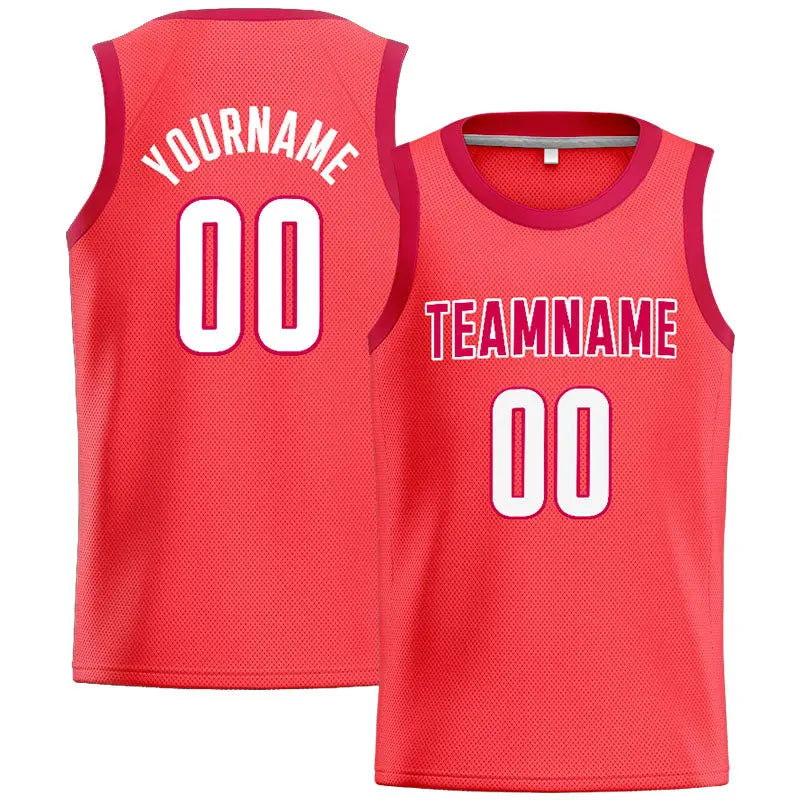 Custom Stitched Basketball Jersey for Men, Women And Kids Red-Maroon enthsush