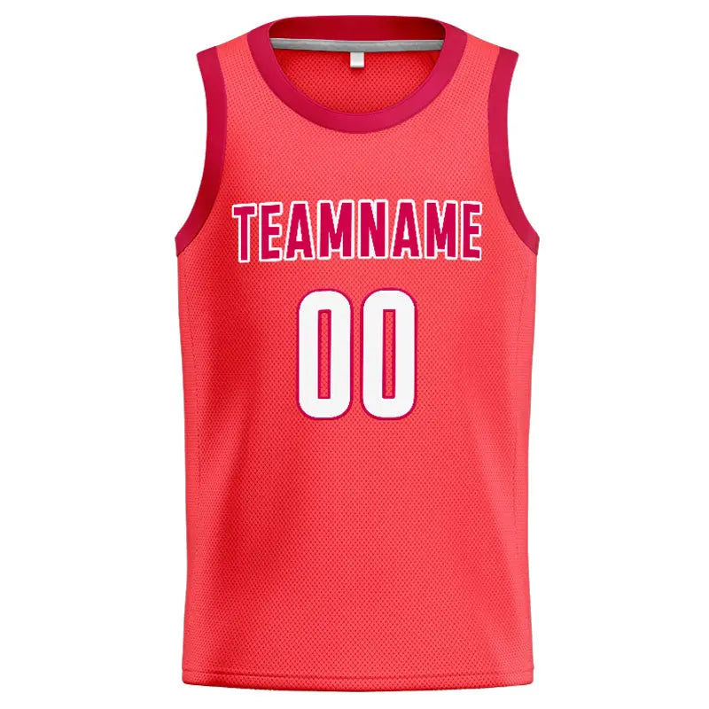 Custom Stitched Basketball Jersey for Men, Women And Kids Red-Maroon enthsush