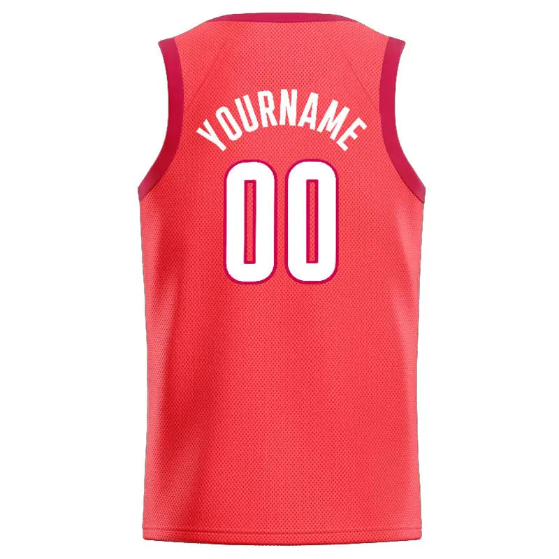 Custom Stitched Basketball Jersey for Men, Women And Kids Red-Maroon enthsush