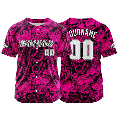 Custom Baseball Uniforms High-Quality for Adult Kids Optimized for Performance Seabed-Rose enthsush