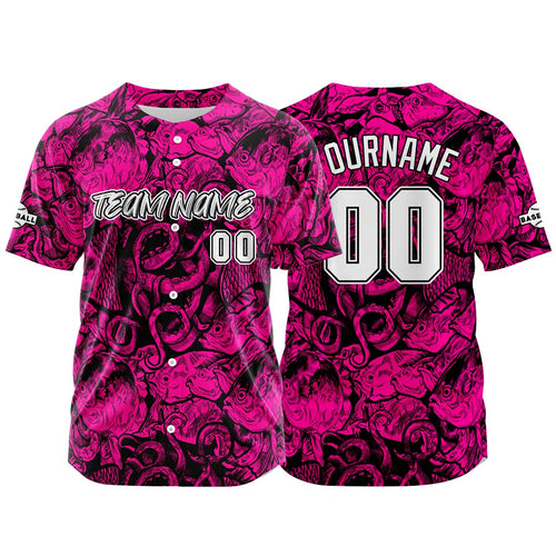 Custom Baseball Uniforms High-Quality for Adult Kids Optimized for Performance Seabed-Rose enthsush