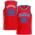 Custom Stitched Basketball Jersey for Men, Women And Kids Red-Royal-White enthsush