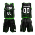 Custom Basketball Jersey Uniform Suit Printed Your Logo Name Number Black-Blue-Pink enthsush