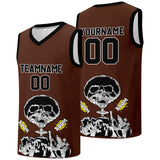 Custom basketball jersey for men and women. Stitched and printed name, number and logo