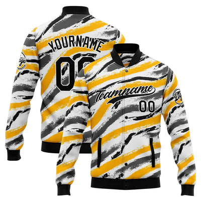 Personalized Custom Men's Jacket Customize Your Team Name, Logo, and Number enthsush