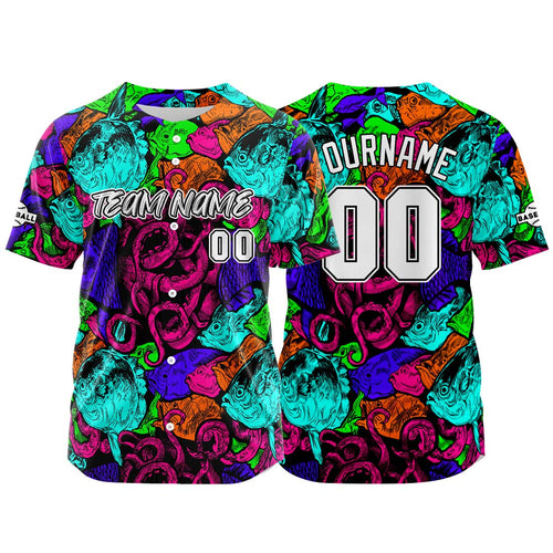 Custom Baseball Uniforms High-Quality for Adult Kids Optimized for Performance Seabed-Teal&Rose enthsush