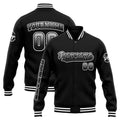 Custom Varsity Jacket Letterman jacket for Men, Women and Youth White Black enthsush