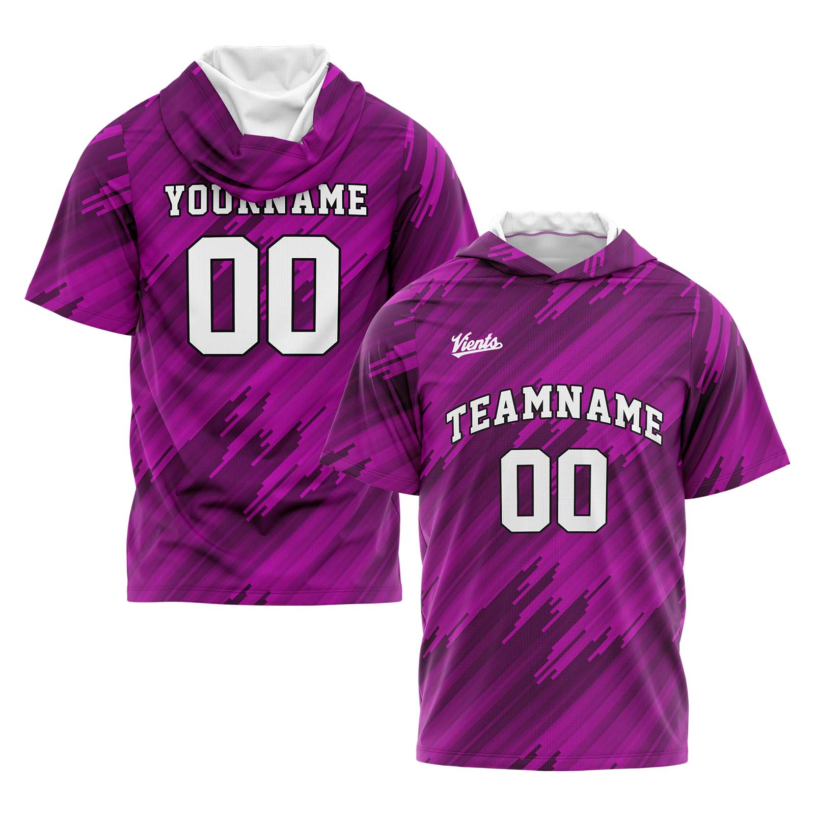 Custom Rose Short Sleeve Hoodies for Men Women Shirts with Hoods Printed Name Logo enthsush