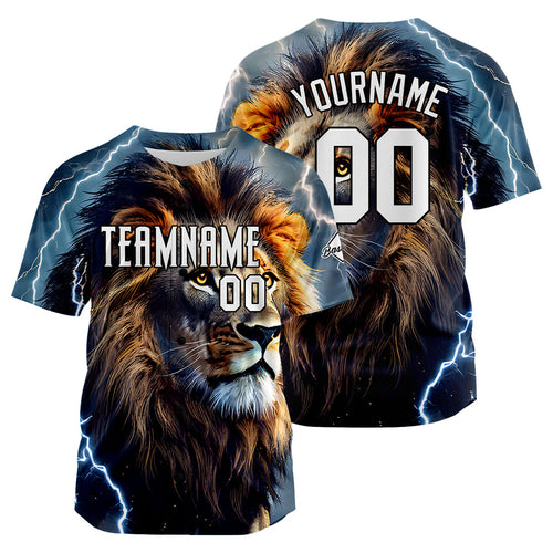Custom Baseball Uniforms High-Quality for Adult Kids Optimized for Performance Lightning Lion enthsush