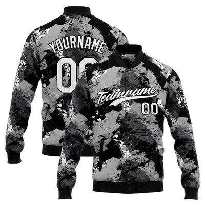 Personalized Custom Men's Jacket Customize Your Team Name, Logo, and Number enthsush