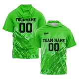 Custom Green Sleeve Hoodies for Men Women Shirts with Hoods Printed Name Logo