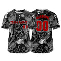 Custom Baseball Uniforms High-Quality for Adult Kids Optimized for Performance Seabed-Grey&White enthsush