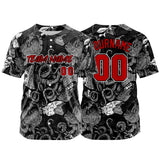 Custom Baseball Uniforms High-Quality for Adult Kids Optimized for Performance Seabed-Grey&White