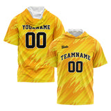 Custom Yellow Sleeve Hoodies for Men Women Shirts with Hoods Printed Name Logo