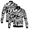 Personalized Custom Men's Jacket Customize Your Team Name, Logo, and Number enthsush
