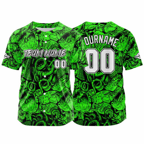 Custom Baseball Uniforms High-Quality for Adult Kids Optimized for Performance Seabed-Green enthsush