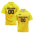 Custom Yellow Sleeve Hoodies for Men Women Shirts with Hoods Printed Name Logo enthsush