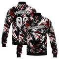 Personalized Custom Men's Jacket Customize Your Team Name, Logo, and Number enthsush