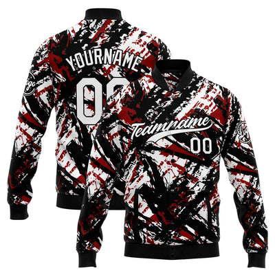 Personalized Custom Men's Jacket Customize Your Team Name, Logo, and Number enthsush